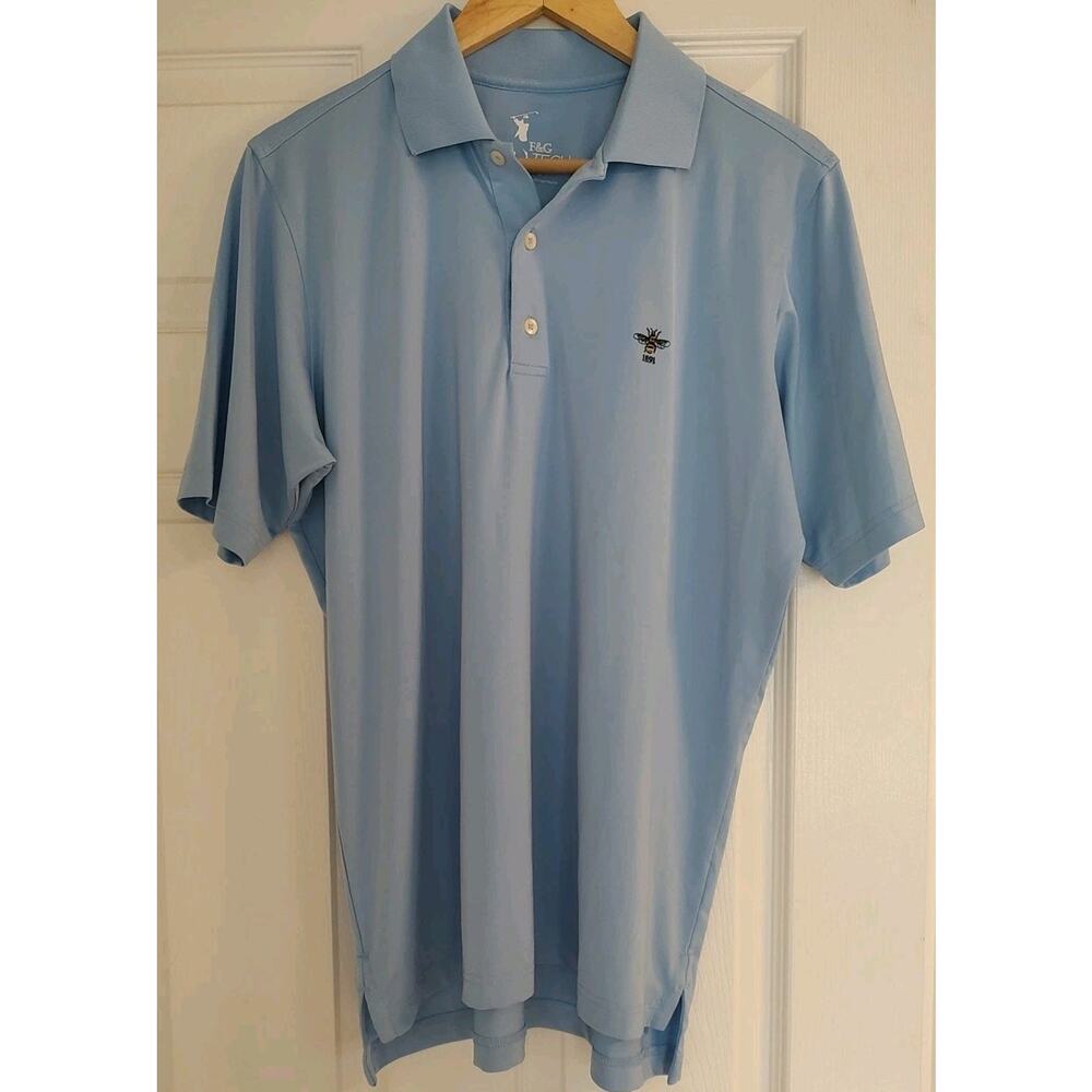 ORIGINAL BEDFORD GOLF & TENNIS CLUB Men's F&G Tech Stretch Golf Polo Shirt - S